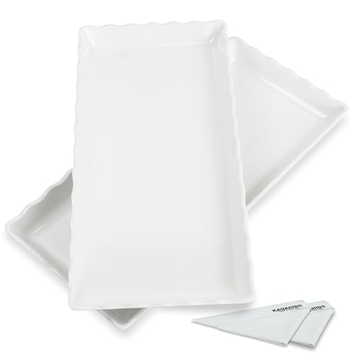 17" x 8" x 1.5" Serving Tray Set