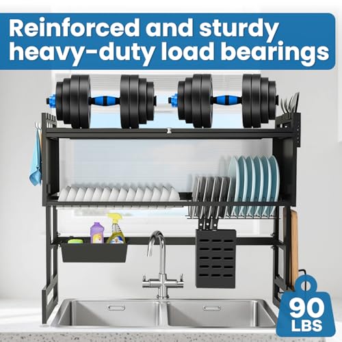 Over the Sink Dish Drying Rack