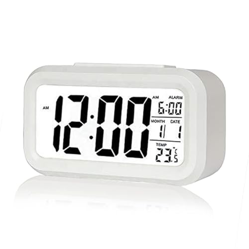Digital Alarm Clock (White Alarm Clock)