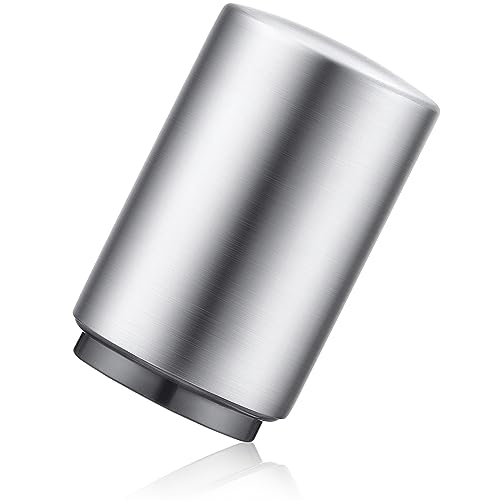 Pop-the-Top Beer Bottle Opener, No Damage to Cap, Magnetic Automatic Stainless Steel Push Down Opener, Beer Soda Cap Opener Beer Accessories