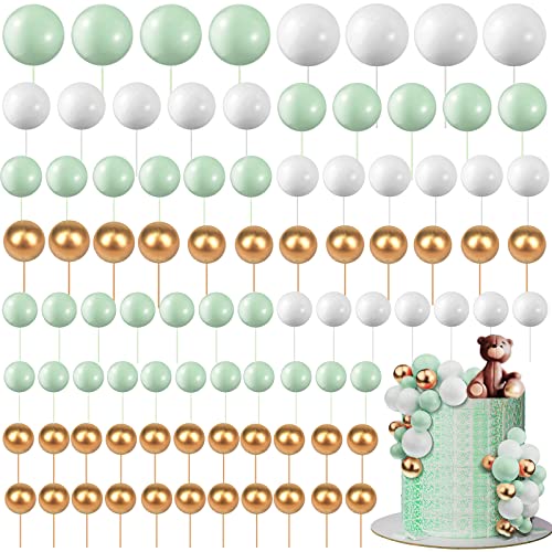 108 Pcs Ball Cake Toppers