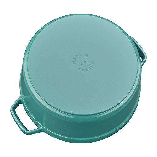 Cast Iron 5.5 (5.5-qt Round / Turquoise)