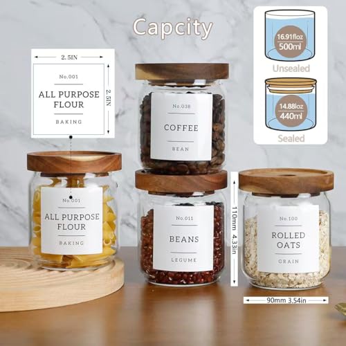 20oz jars with 4oz jars