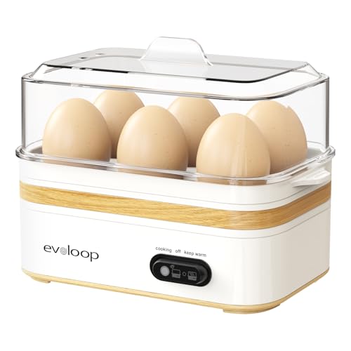Rapid Egg Cooker Electric 12 Eggs Capacity