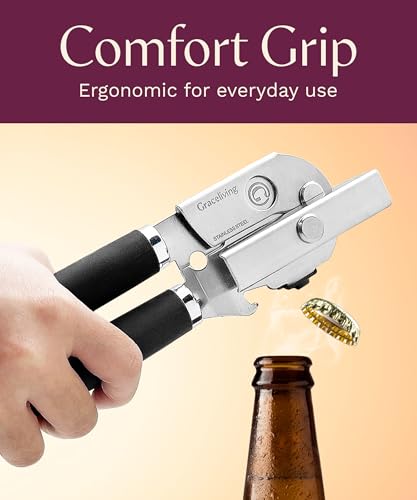Multifunction Magnetic Manual Can Opener and Bottle Opener