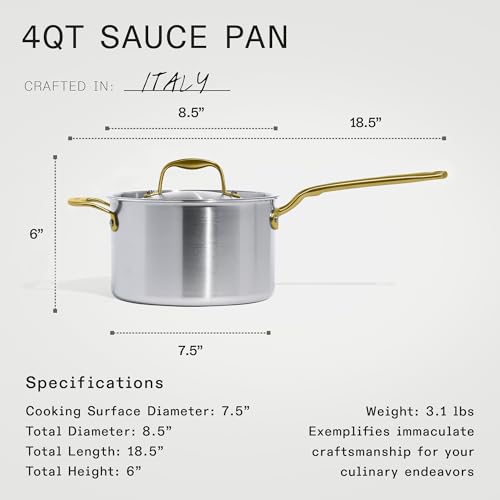 Cookware - 7-Piece CeramiClad Non Stick Pot and Pan Set