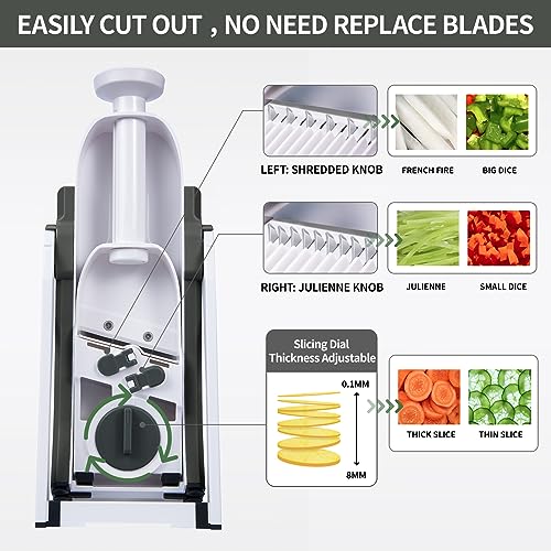 Upgrade Safe Mandoline Slicer Plus (DarkGray)