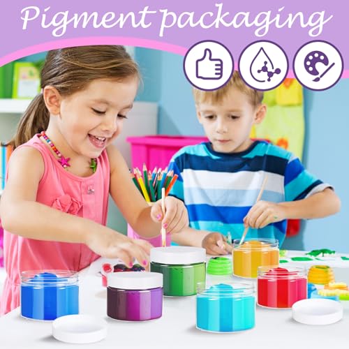 Plastic Jars with Screw On Lids