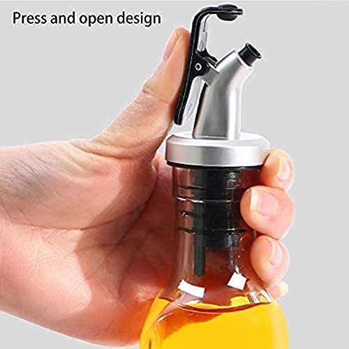 Oil and Vinegar Salt and Pepper Dispenser Set for Home and Kitchen (01)