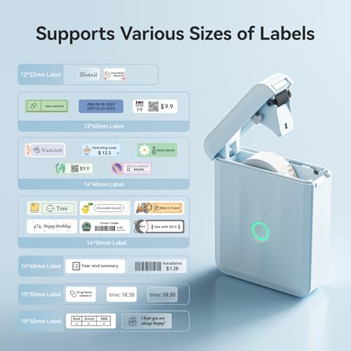 D110 Series New Version Label Maker Machine with Tape