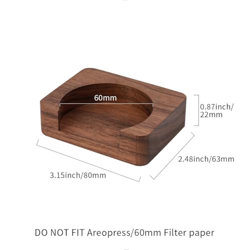 Espresso Paper Filter Holder Coffee Filter Storage Container