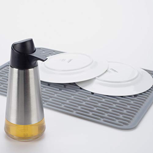 Good Grips 13265200MLNYK Silicone Draining Mat Grey (12" x 12")