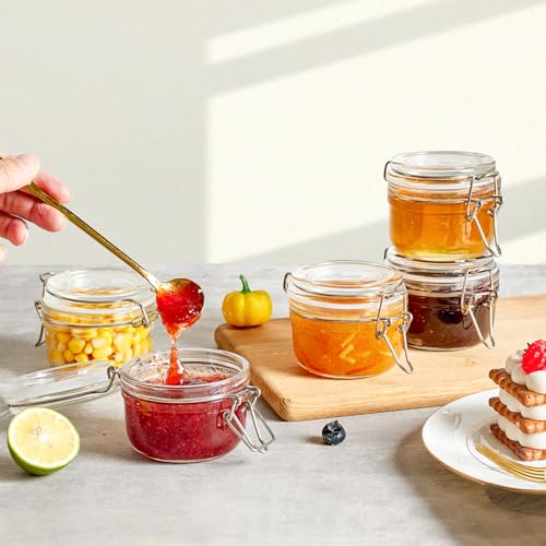 Glass Pantry Jars with Airtight Lids