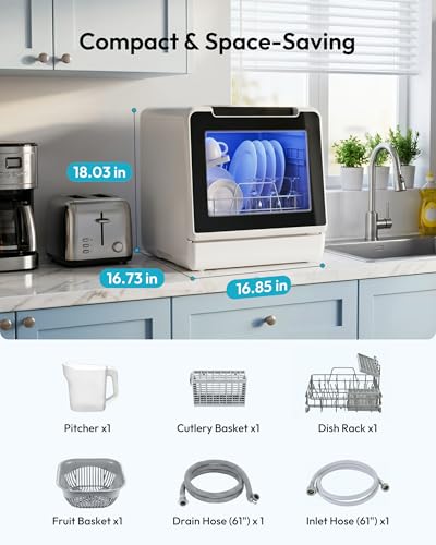 8 Programs Dishwasher