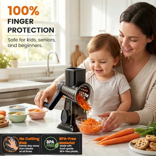 cheese grater electric vegetable chopper food processor large