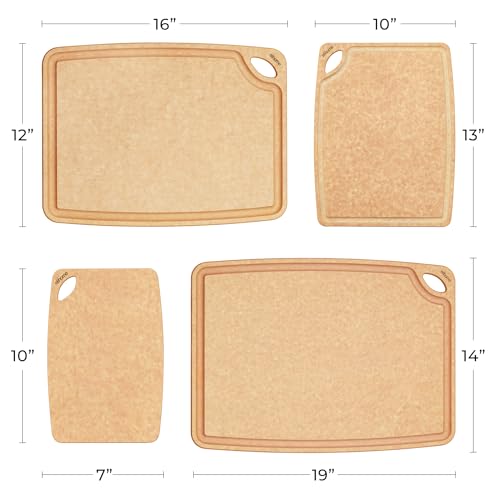 Classic SMALL Kitchen Cutting Board (Small(10" x 7") / Natural)