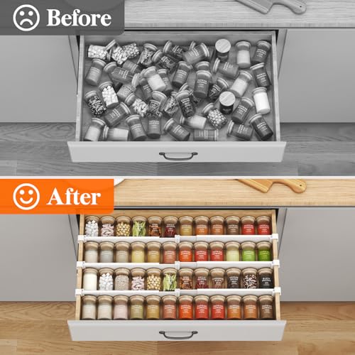Hanging Kitchen Drawer Dividers 3.1" High
