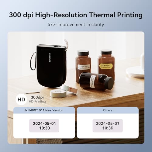 D11 Series New Version Label Maker Machine with Tape