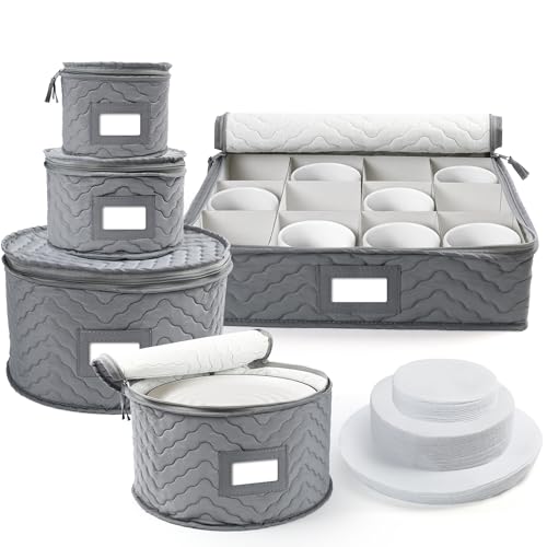 China Platter Stemware Storage Containers