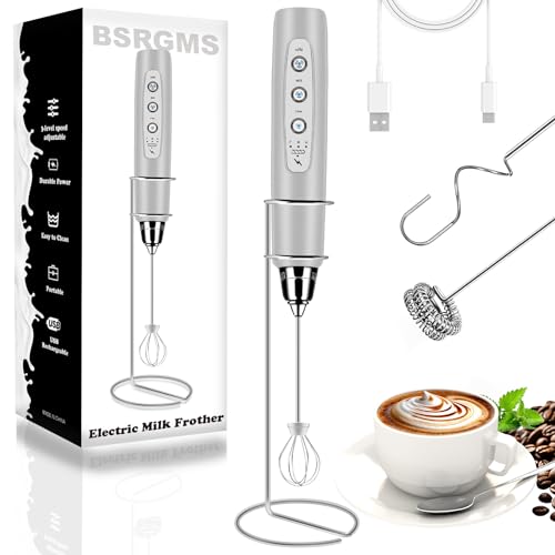 Milk Frother Handheld for Coffee