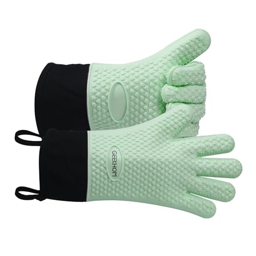 BBQ Gloves Grilling Gloves Heat Resistant Oven Gloves
