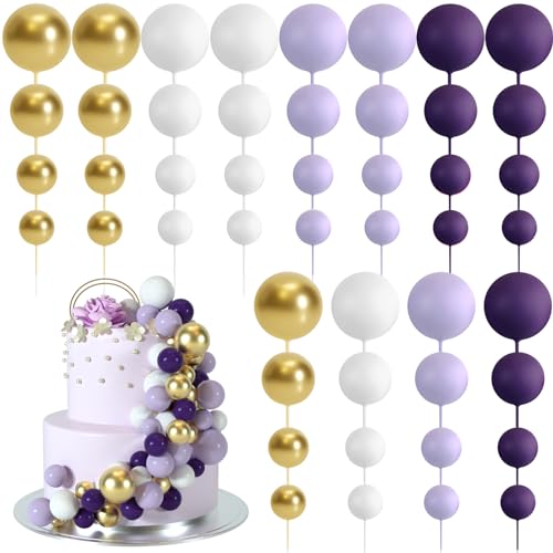 48 Pcs Cake Topper Decorations