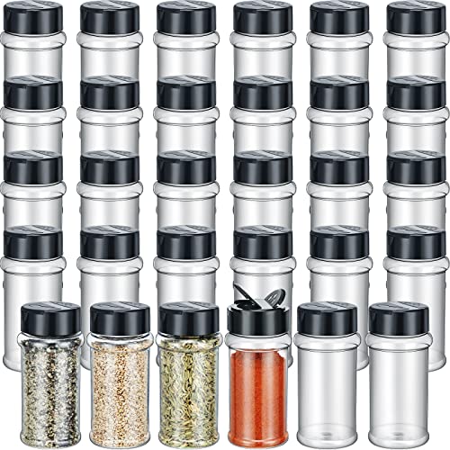Plastic Spice Jars with Shaker Lids 5.5oz