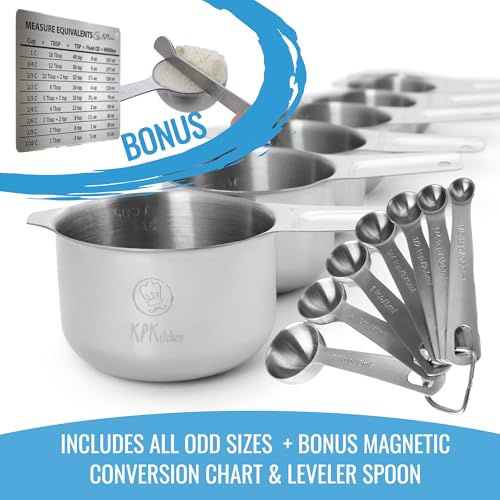 Measuring Cups and Spoons Set