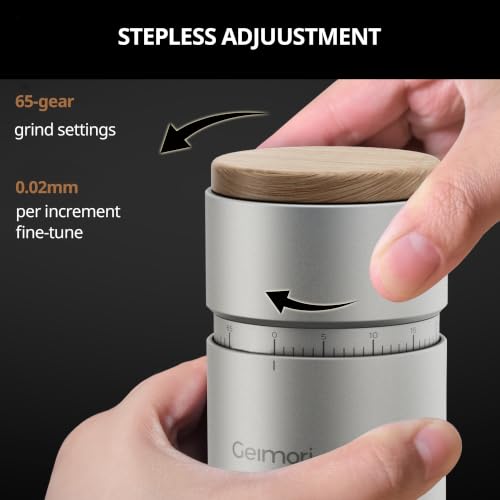 Burr Coffee Grinder (Silver)