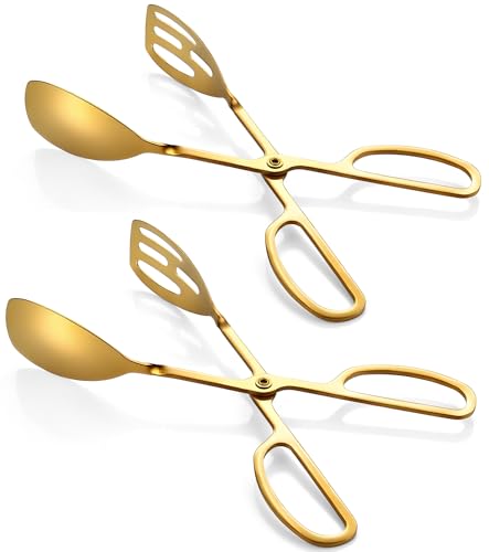 2 PACK Salad Tongs for Serving