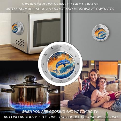 Dolphin Kitchen Timer (Style-8 / One Size)