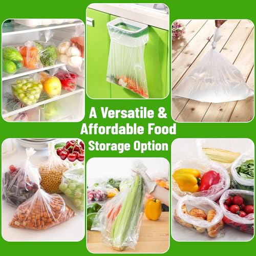 12 x 20 Plastic Produce Bags on a Roll