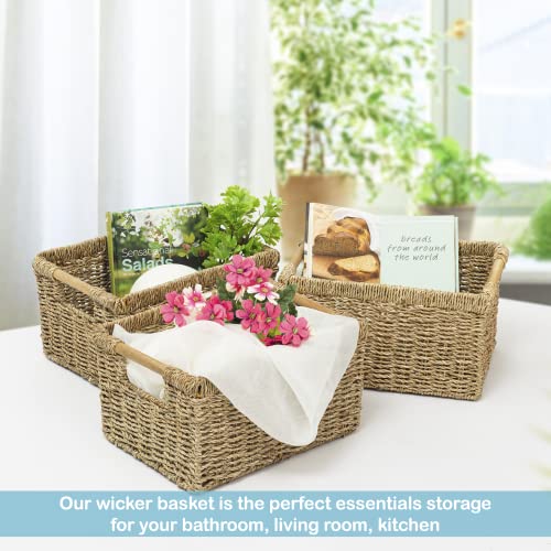 Wicker Storage Baskets for Organizing