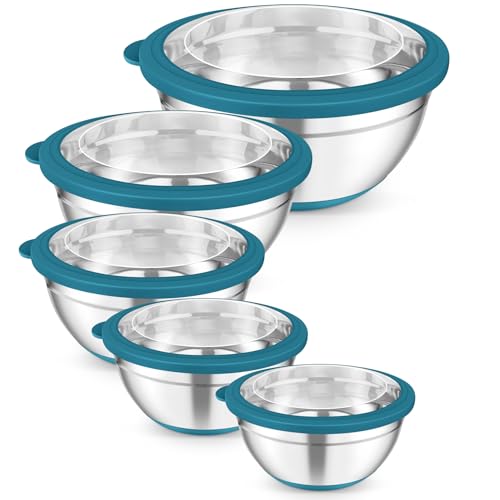 Mixing Bowls Salad Bowls with Lids