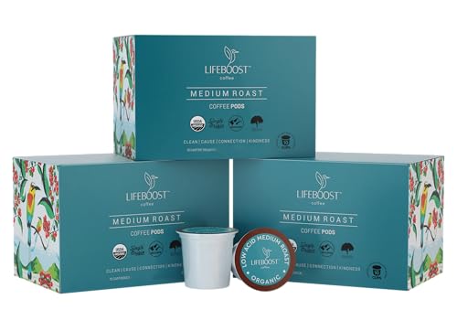 Low Acid Organic Coffee Pods & K