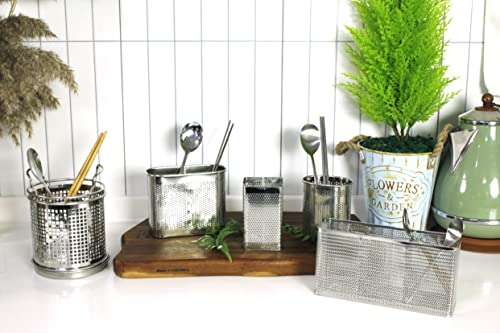 Stainless Steel Kitchen Round Utensil Holder