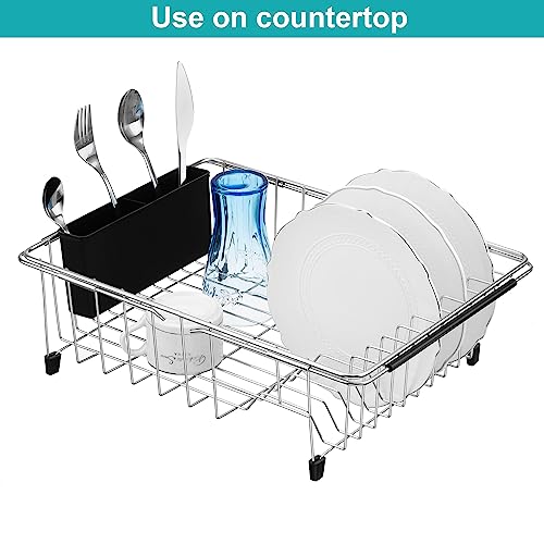 Expandable Deep & Large Dish Drying Rack