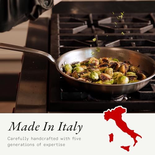 Stainless Frying Pan with Lid