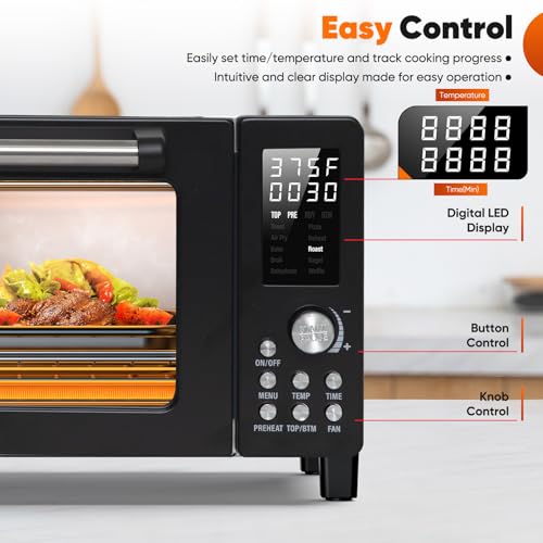 Bravo Pro Convection Air Fryer Toaster Oven Combo
