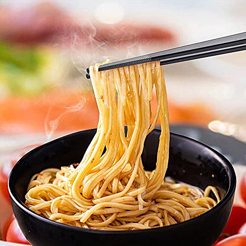 Metal Chopsticks Reusable Titanium Plated Stainless Steel Japanese Korean for Food & Cooking 9.5Inch Non