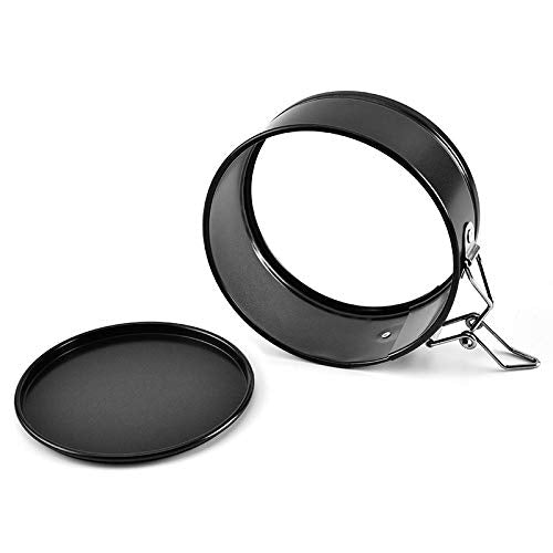 4 Inch Springform Pan Mini Baking Mold Round Leakproof Nonstick Removable Bottom Bakeware for Mini Cheesecakes