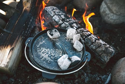 s Cast Iron Dutch Oven with Lid (Flat Bottom-4 QT)