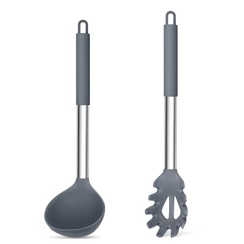 Silicone Pasta Fork and Ladle