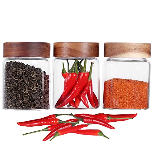 glass jar with colour screw lid