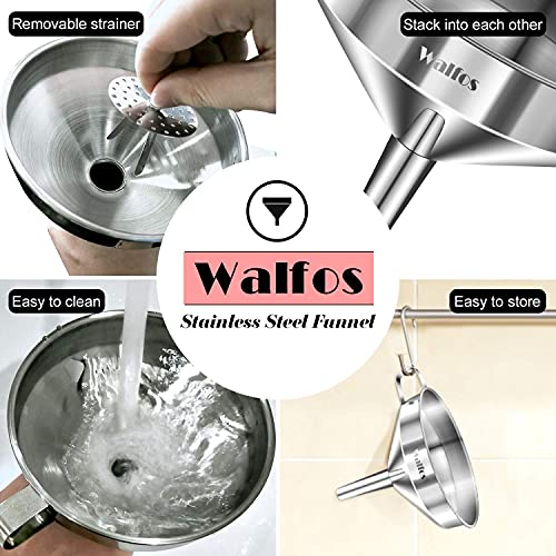 Kitchen Stainless Steel Funnels