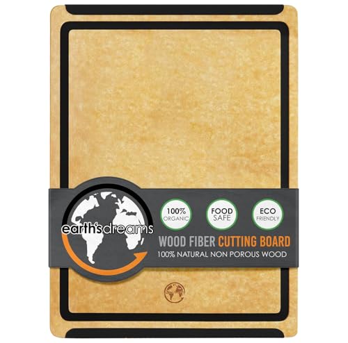 Earth’s Dreams Composite Wood Cutting Board 17” x 12”