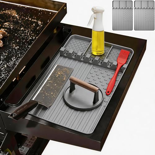 2 PCS Silicone Grill Mat Compatible with Blackstone