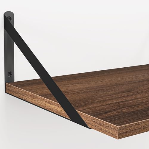12 Inch Deep Floating Shelves with Bracket