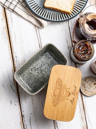 Ceramic Butter Dish with Lid