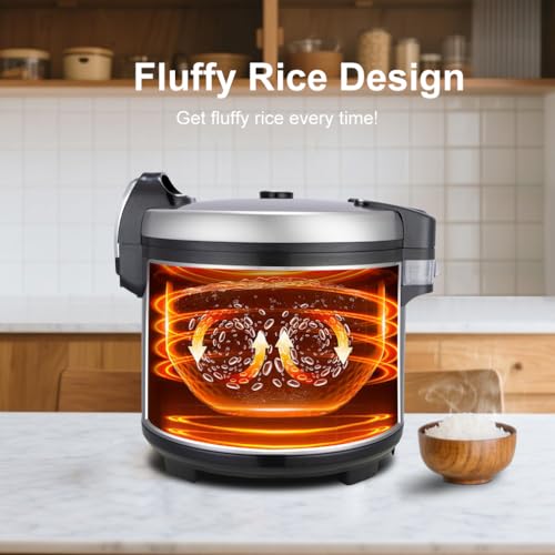 Commercial Rice Cooker 35 Cups Uncooked